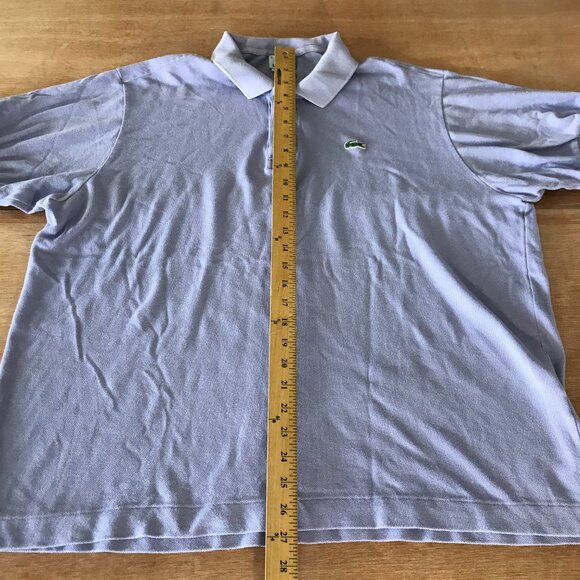 Lacoste Performance Polo Shirt Men 8 US 3XL Purple Short Sleeve Athleisure Golf - Picture 4 of 11